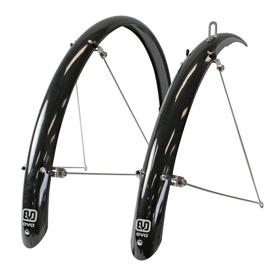 White bike online fenders