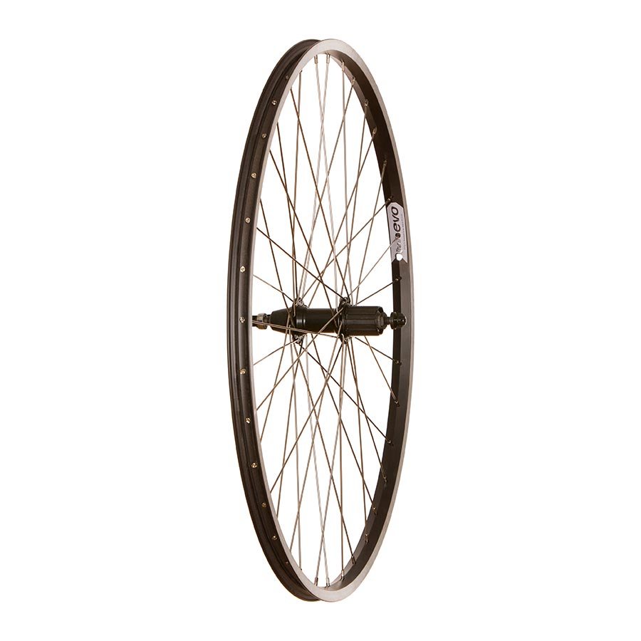 Black Evo Tour 20 - 700c Bicycle Wheel - Black - Rim Brake