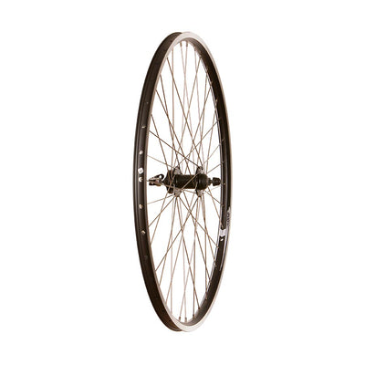 Black Evo Tour 19 - 700c Bicycle Wheel - Black - Rim and Disc Compatible