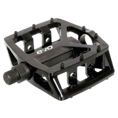 Black Evo Freefall DX Pinned Alloy Bicycle Pedal 