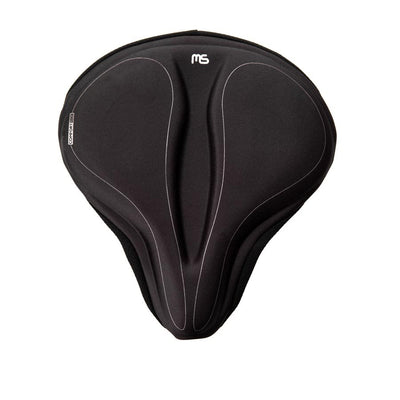 Black Megasoft Cruiser Gel Bicycle Saddle/Seat Cover