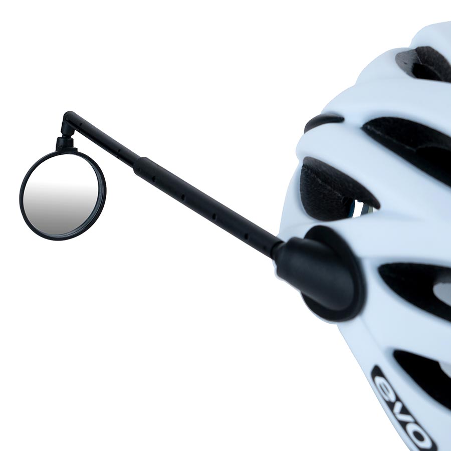 Bike mirror hot sale helmet