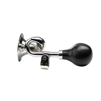 Black and aluminum Evo Bugle Bicycle Horn