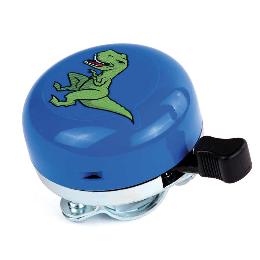 Blue with dinosuar design Evo Ring-A-Ling Dinosaur Bicycle Bell