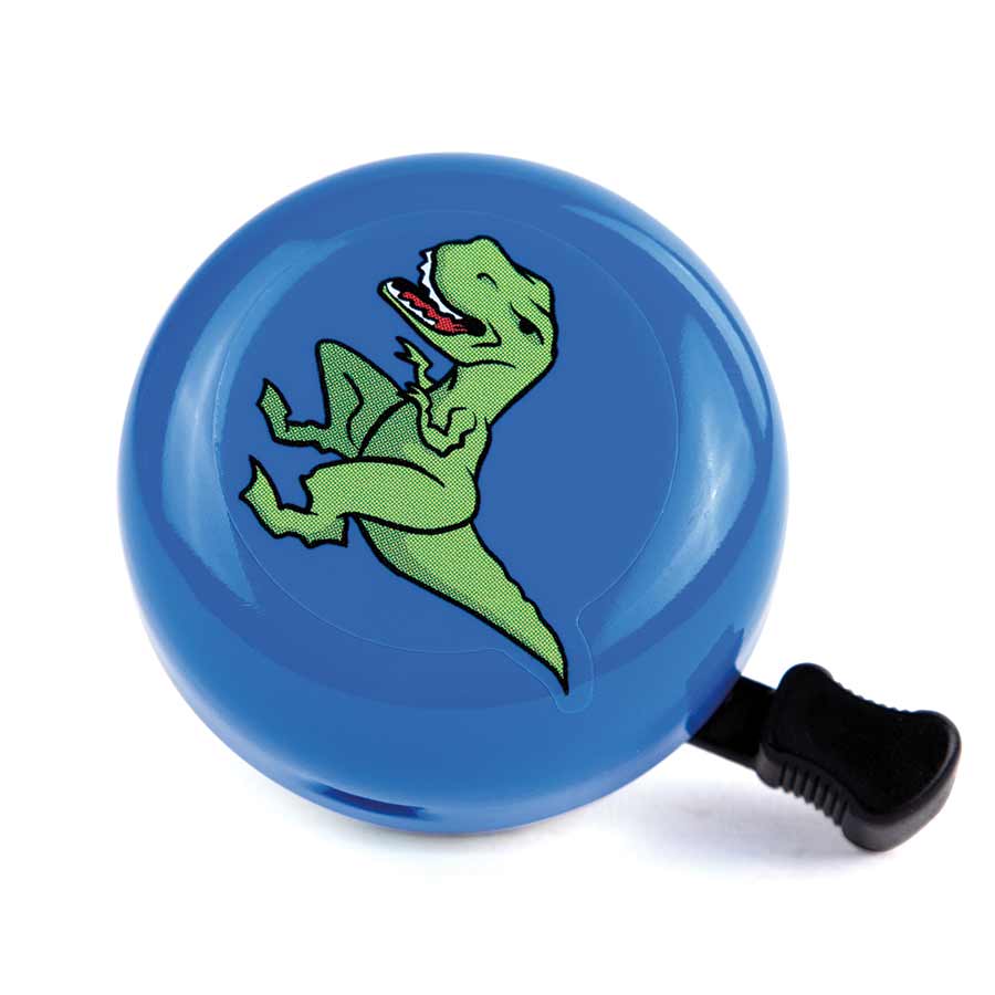 Blue with dinosuar design Evo Ring-A-Ling Dinosaur Bicycle Bell