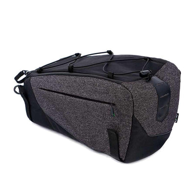 Grey and black EVO Insulated Bicycle Trunk Bag
